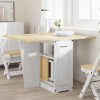 Table À Manger Papillon Pliable Corona Cire Marron Bois De Pin - www.minichezmoi.com
