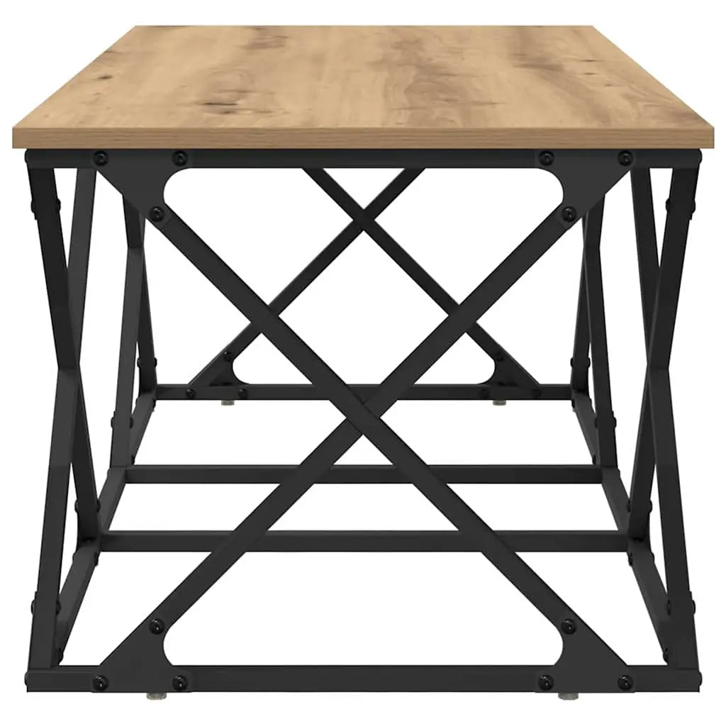 Table Basse 100 X 49 X 40 Cm Bois Robuste - www.minichezmoi.com