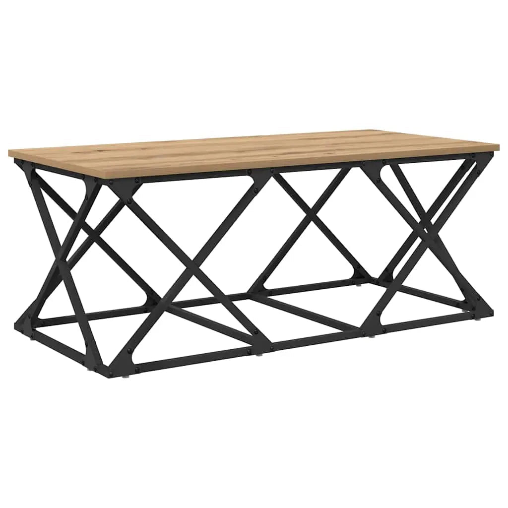 Table Basse 100 X 49 X 40 Cm Bois Robuste - www.minichezmoi.com