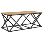 Table Basse 100 X 49 X 40 Cm Bois Robuste - www.minichezmoi.com