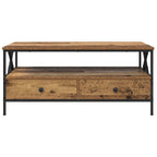 Table Basse 100 X 51 X 45 Cm Bois Robuste - www.minichezmoi.com