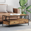 Table Basse 100 X 51 X 45 Cm Bois Robuste - www.minichezmoi.com