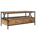 Table Basse 100 X 51 X 45 Cm Bois Robuste - www.minichezmoi.com