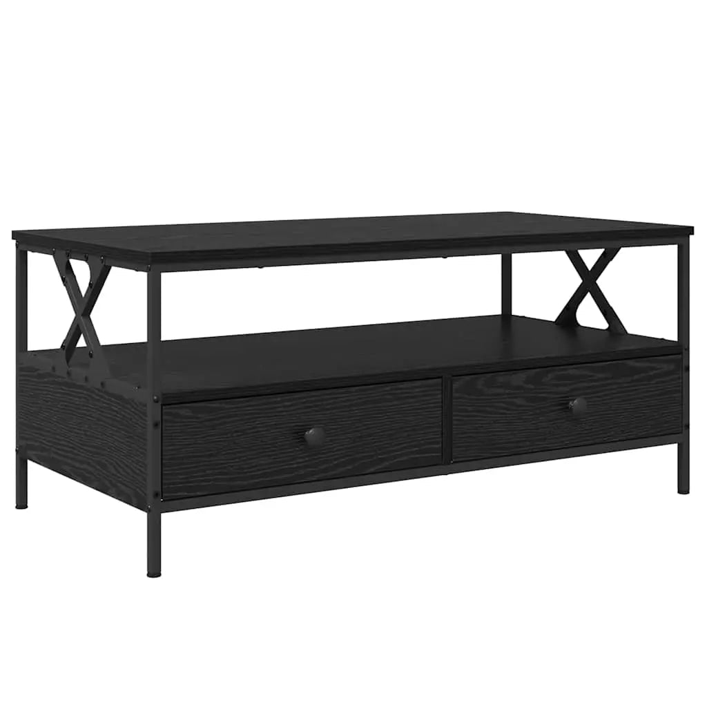 Table Basse 100 X 51 X 45 Cm Bois Robuste - www.minichezmoi.com