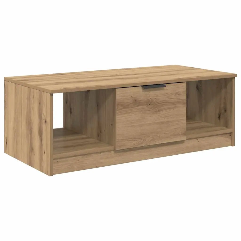 Table Basse 102 X 50 X 36Cm Bois Robuste - www.minichezmoi.com