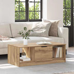 Table Basse 102 X 50 X 36Cm Bois Robuste - www.minichezmoi.com