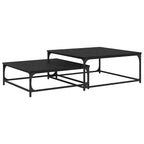 Table Basse 2 Pcs Bois D'ingénierie - www.minichezmoi.com