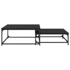 Table Basse 2 Pcs Bois D'ingénierie - www.minichezmoi.com