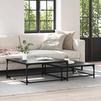 Table Basse 2 Pcs Bois D'ingénierie - www.minichezmoi.com