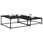 Table Basse 2 Pcs Bois D'ingénierie - www.minichezmoi.com