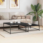 Table Basse 2 Pcs Bois D'ingénierie - www.minichezmoi.com