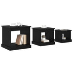 Table Basse 3 Pcs Bois D'ingénierie - www.minichezmoi.com