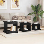 Table Basse 3 Pcs Bois D'ingénierie - www.minichezmoi.com