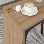 Table Basse 3 Pcs Bois Robuste - www.minichezmoi.com