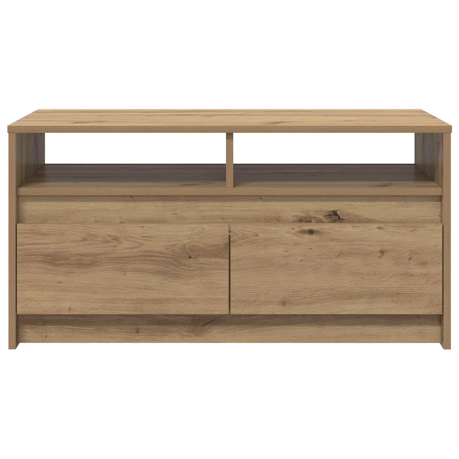 Table Basse Chêne Artisan 90 X 50 X 45 Cm Bois Robuste - www.minichezmoi.com