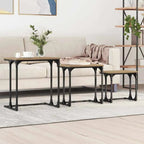 Table Basse Gigogne 3 Pcs Bois Robuste - www.minichezmoi.com