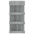 Table De Bar Et Étagère De Rangement 100X50X101,5Cm - www.minichezmoi.com