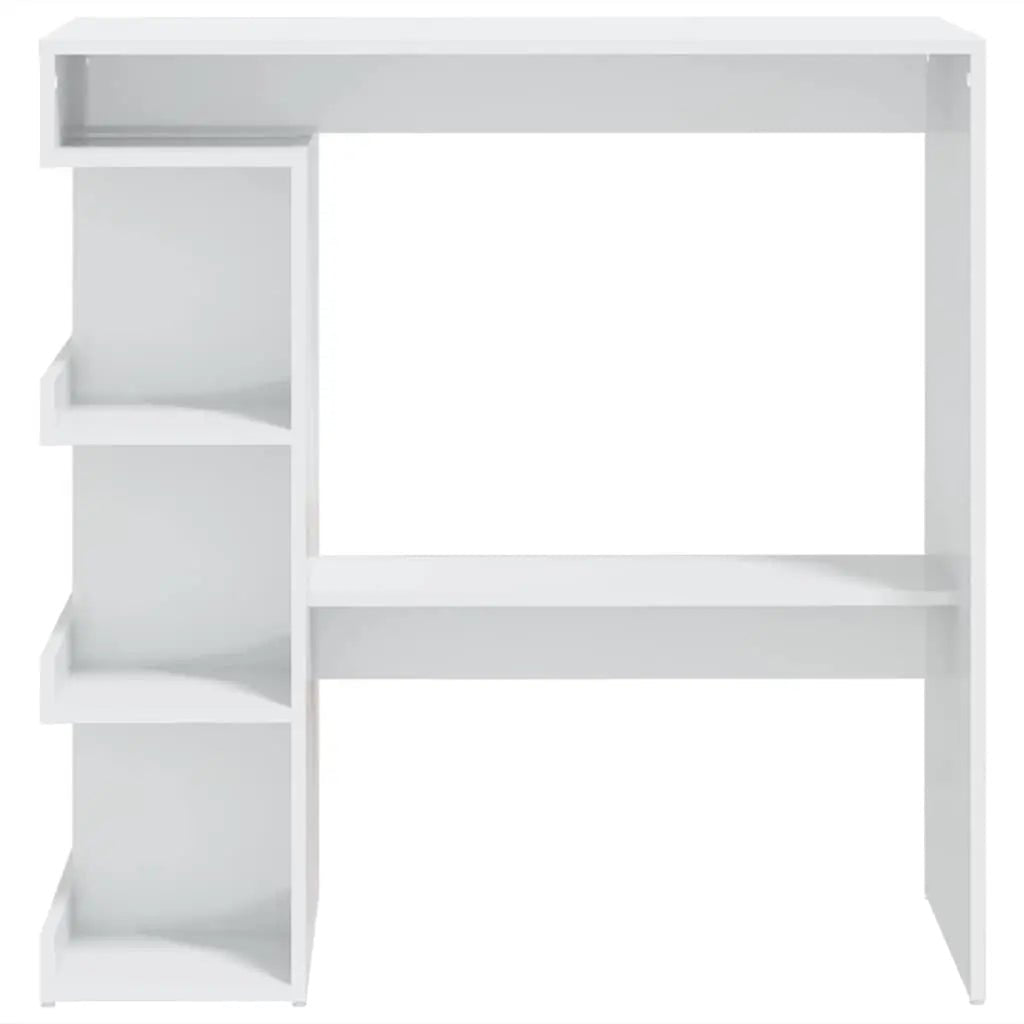 Table De Bar Étagère De Rangement 100X50X101,5Cm - www.minichezmoi.com
