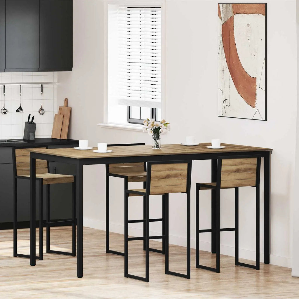 Table De Salle À Manger / Table De Repas Bois D'ingénierie - www.minichezmoi.com