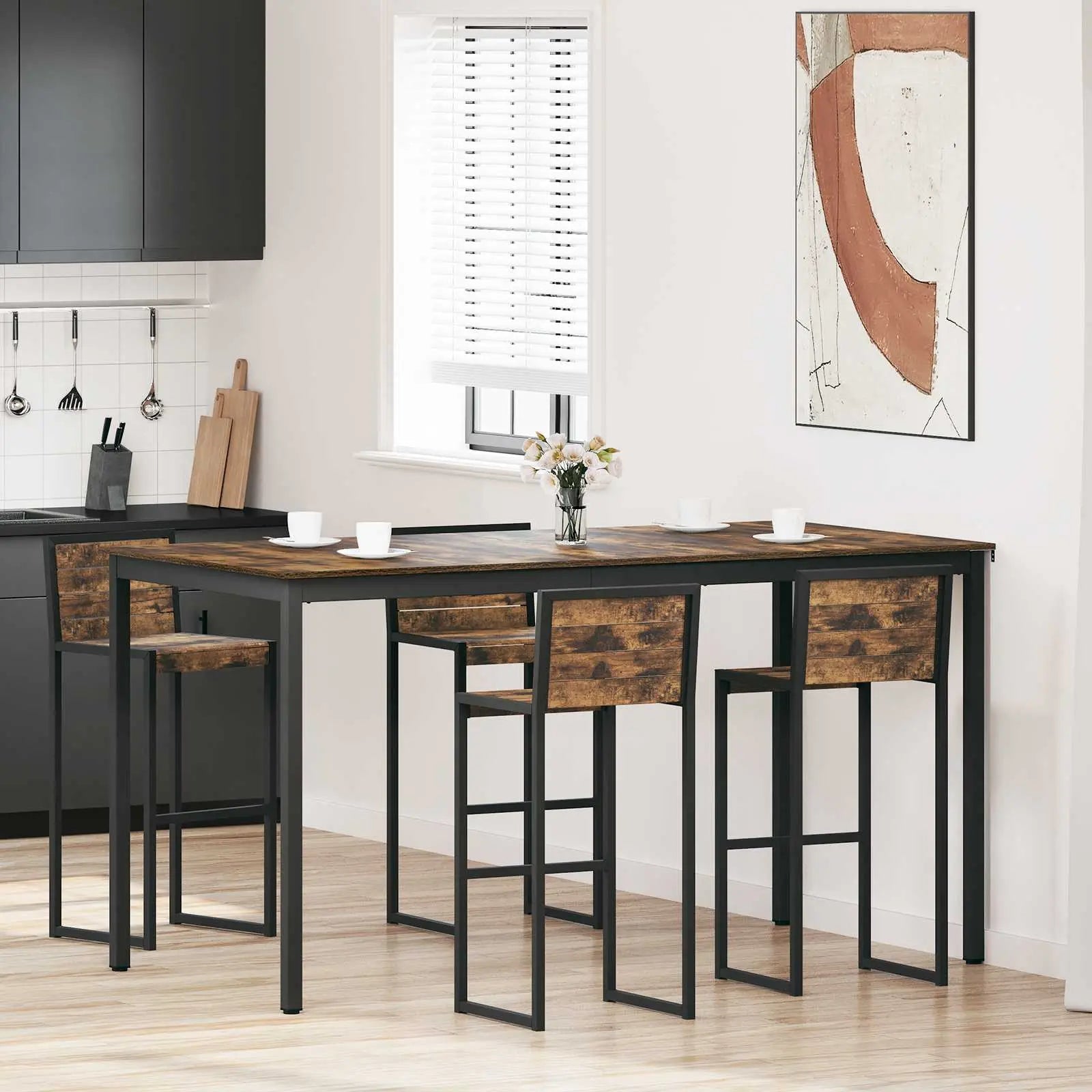 Table De Salle À Manger / Table De Repas Bois D'ingénierie - www.minichezmoi.com