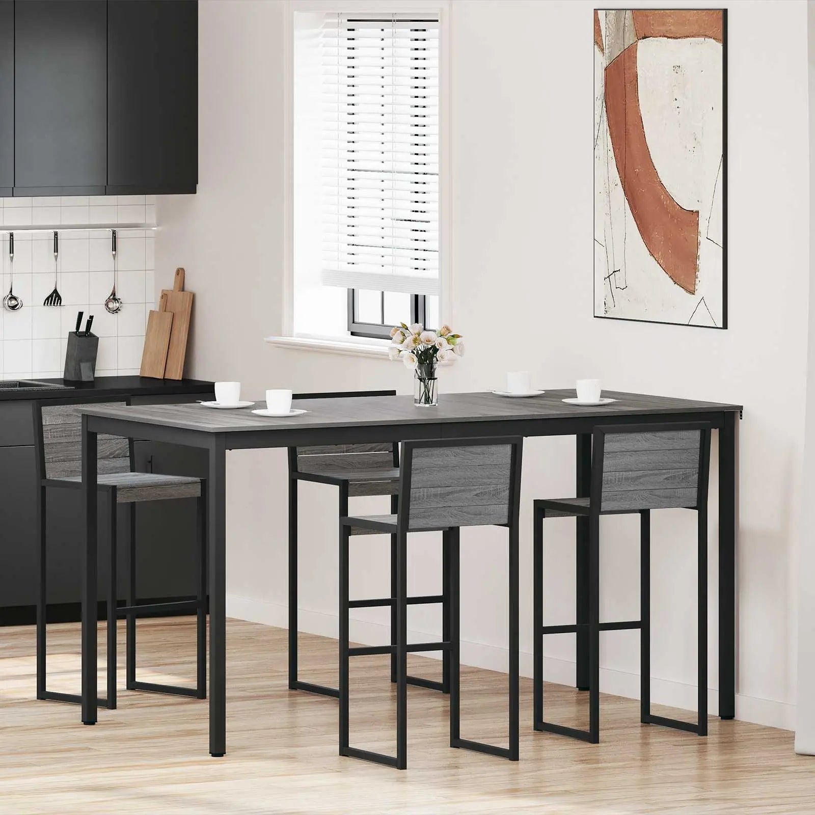 Table De Salle À Manger / Table De Repas Bois D'ingénierie - www.minichezmoi.com