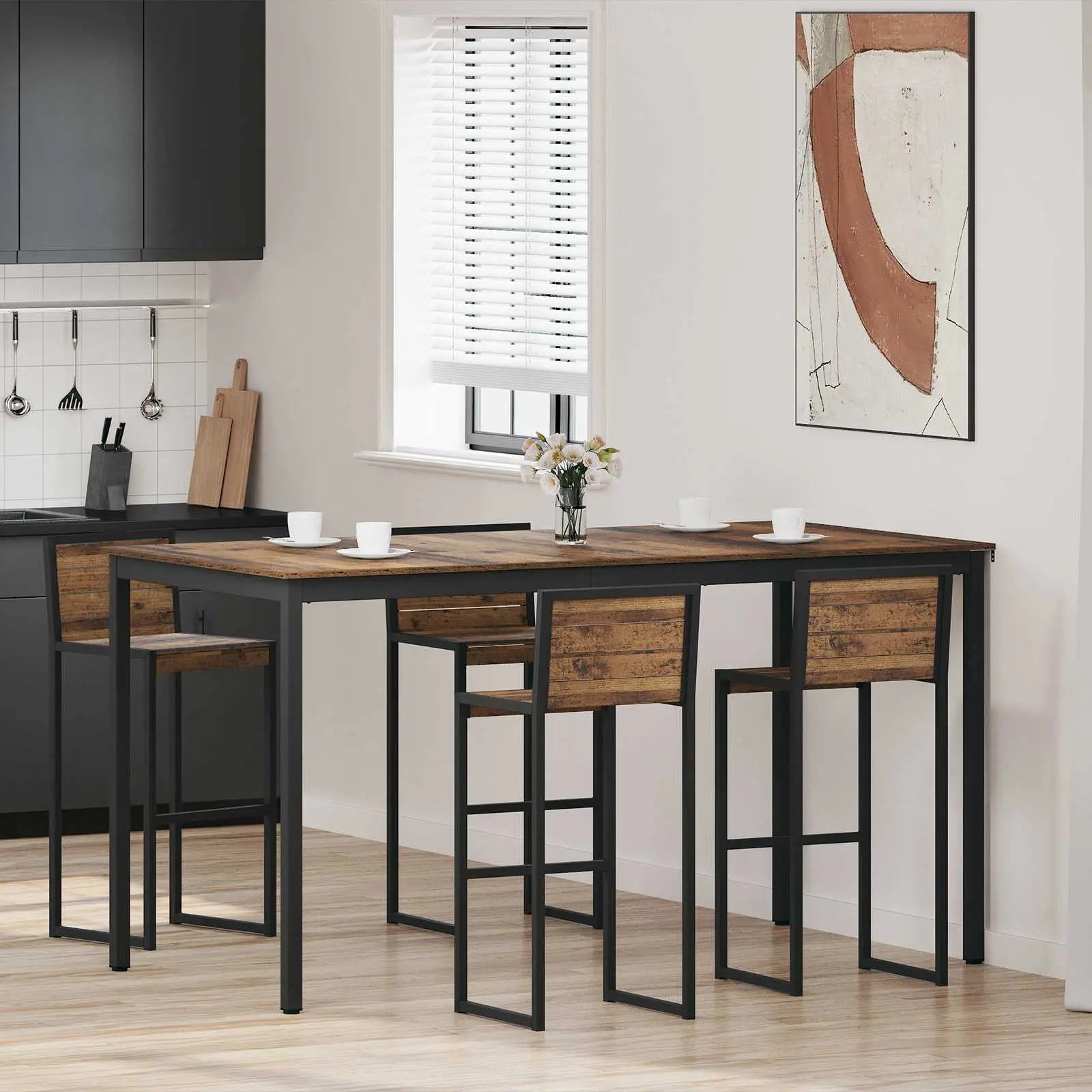 Table De Salle À Manger / Table De Repas Bois D'ingénierie - www.minichezmoi.com