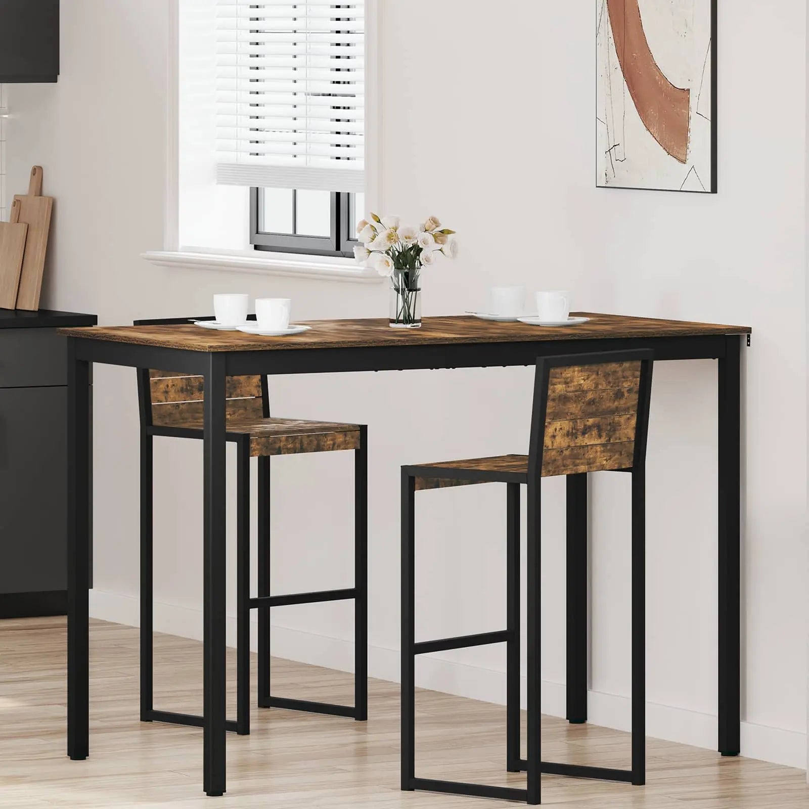 Table De Salle À Manger / Table De Repas Bois D'ingénierie - www.minichezmoi.com
