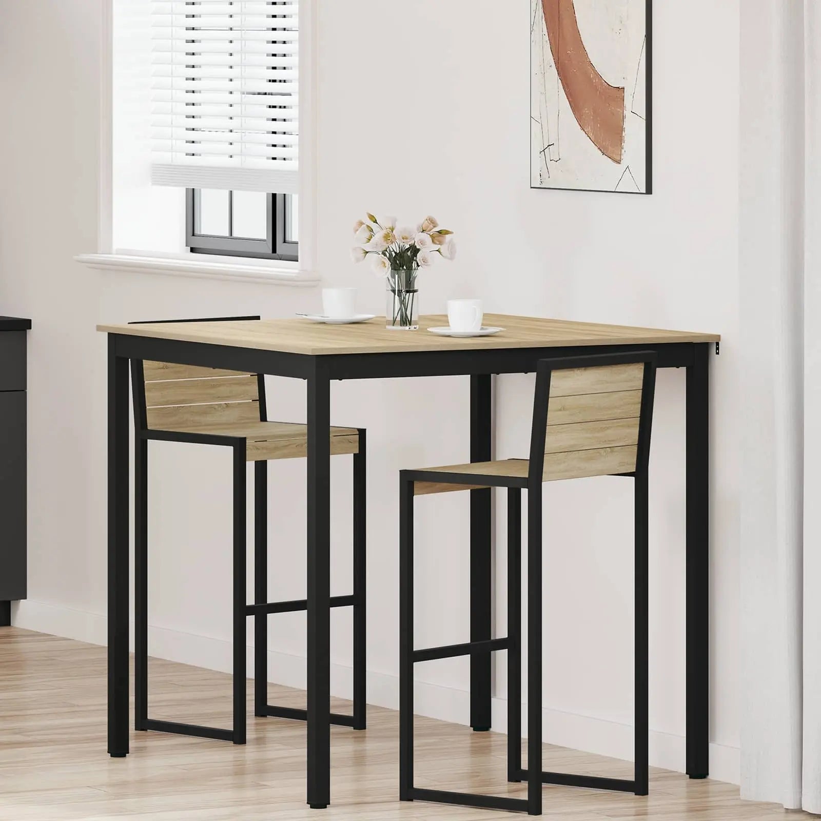 Table De Salle À Manger / Table De Repas Bois D'ingénierie - www.minichezmoi.com