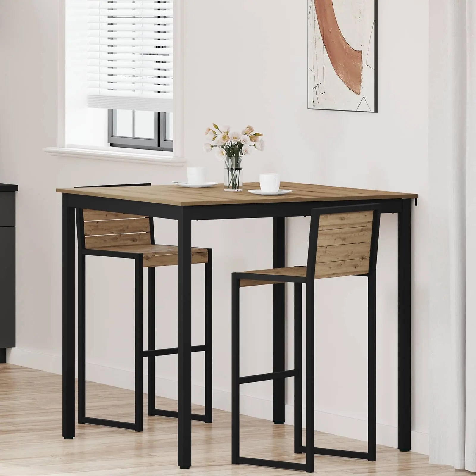 Table De Salle À Manger / Table De Repas Bois D'ingénierie - www.minichezmoi.com