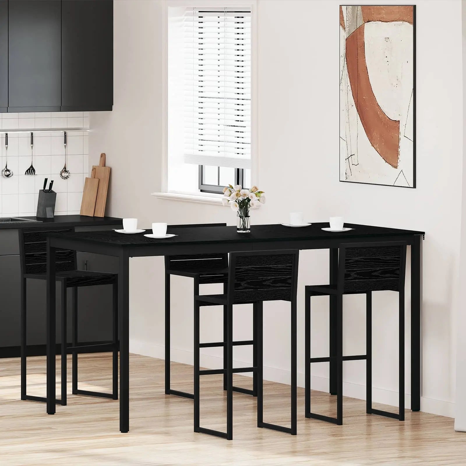 Table De Salle À Manger / Table De Repas Bois D'ingénierie - www.minichezmoi.com