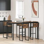 Table De Salle À Manger / Table De Repas Bois D'ingénierie - www.minichezmoi.com