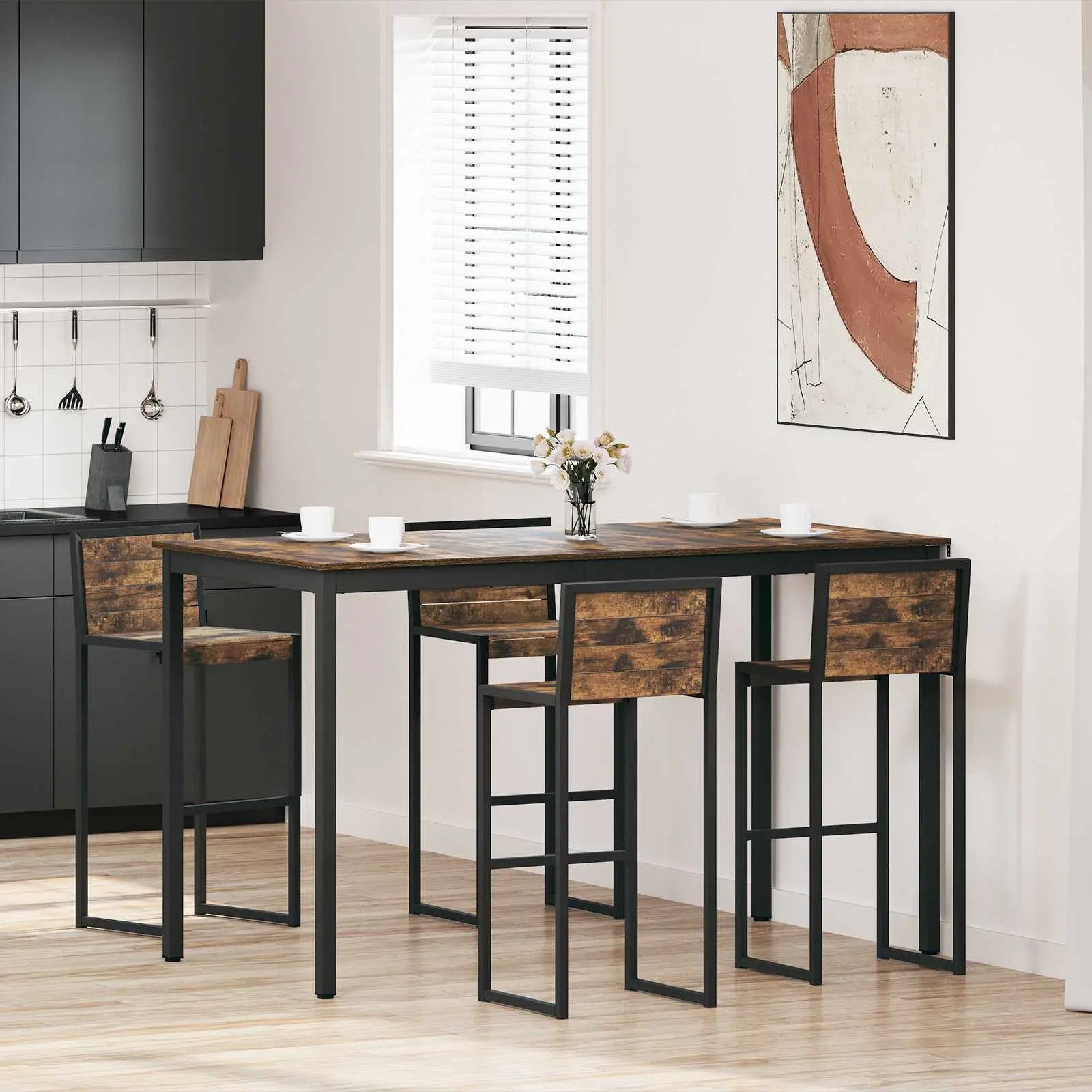 Table De Salle À Manger / Table De Repas Bois D'ingénierie - www.minichezmoi.com