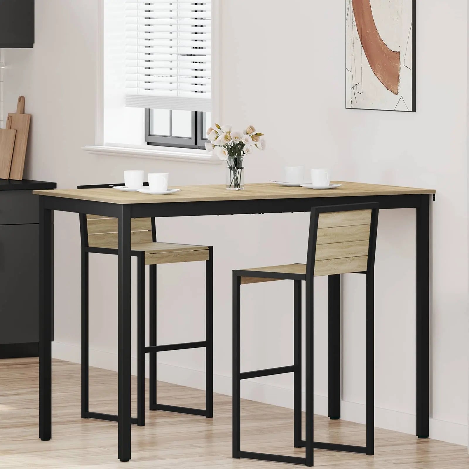 Table De Salle À Manger / Table De Repas Bois D'ingénierie - www.minichezmoi.com