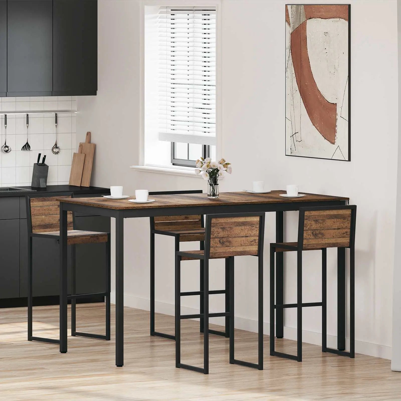 Table De Salle À Manger / Table De Repas Bois D'ingénierie - www.minichezmoi.com