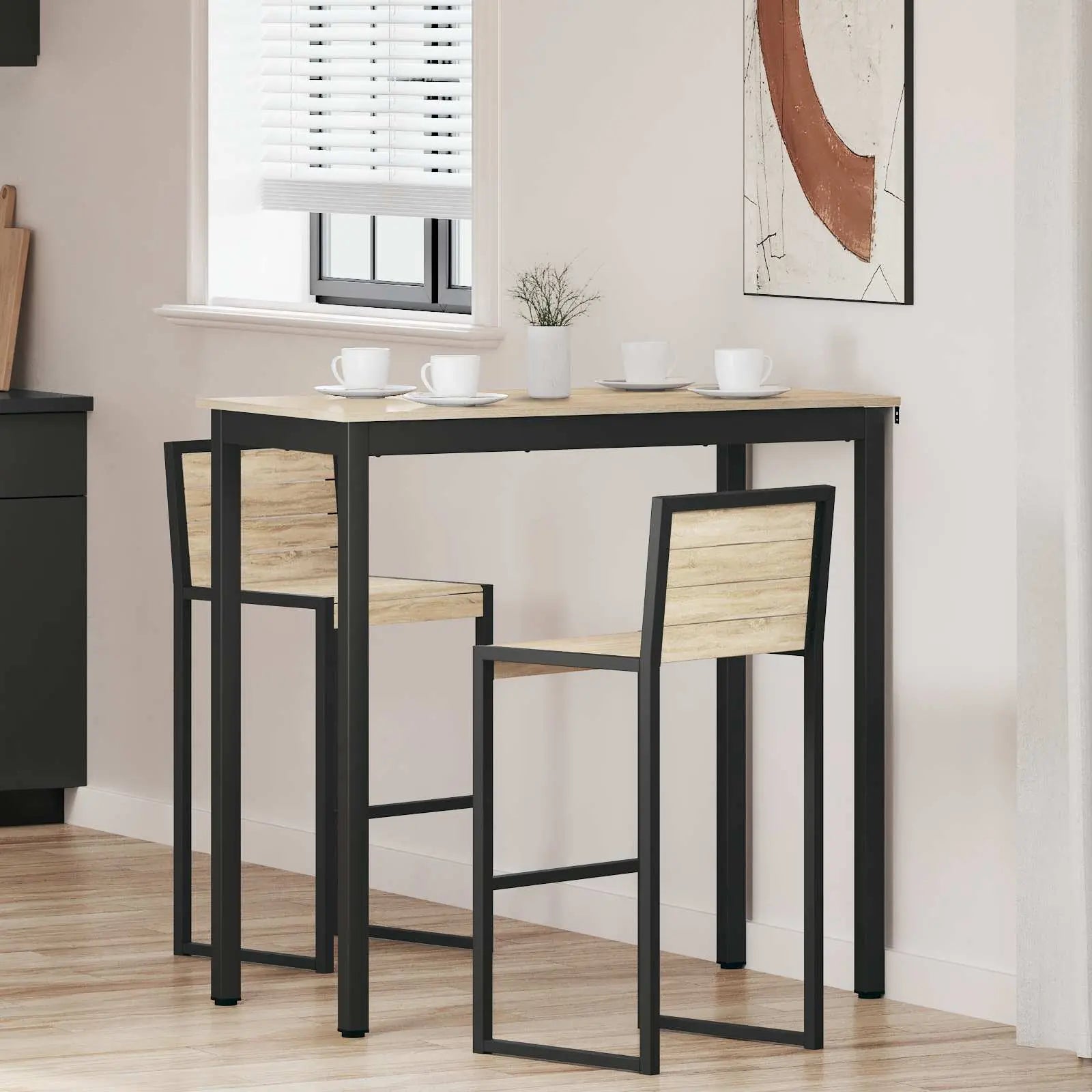 Table De Salle À Manger / Table De Repas Bois D'ingénierie - www.minichezmoi.com