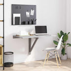 Table Murale Pliable 100X60X56 Cm Bois D'ingénierie - www.minichezmoi.com