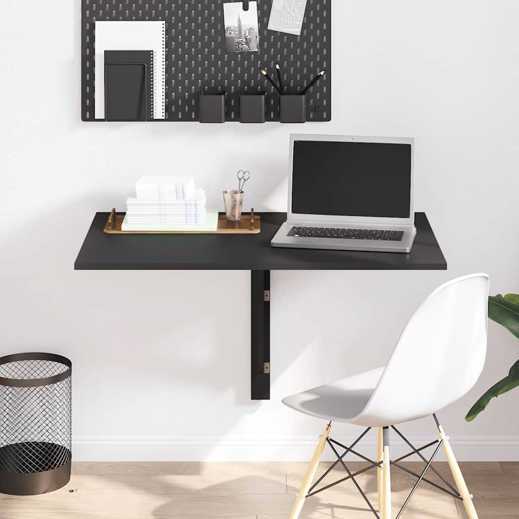 Table Murale Pliable 100X60X56 Cm Bois D'ingénierie - www.minichezmoi.com