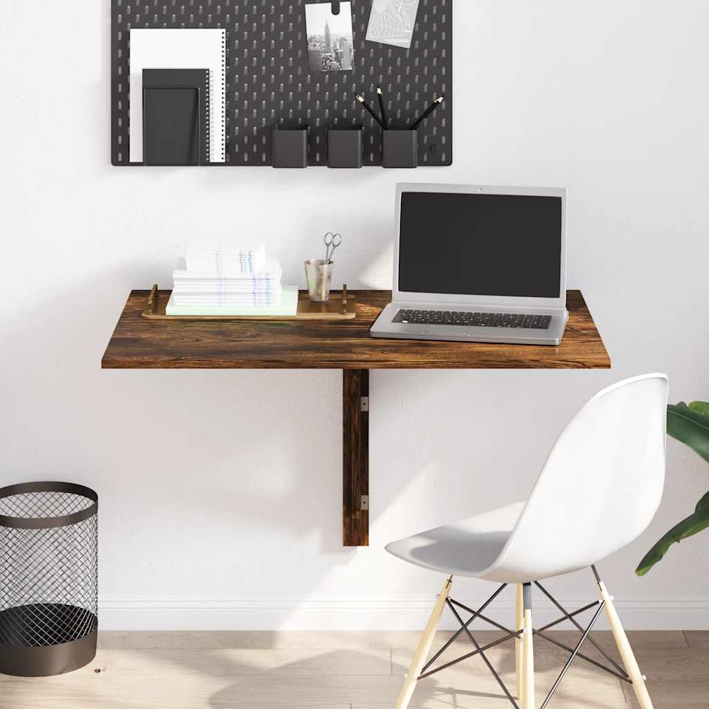 Table Murale Pliable 100X60X56 Cm Bois D'ingénierie - www.minichezmoi.com