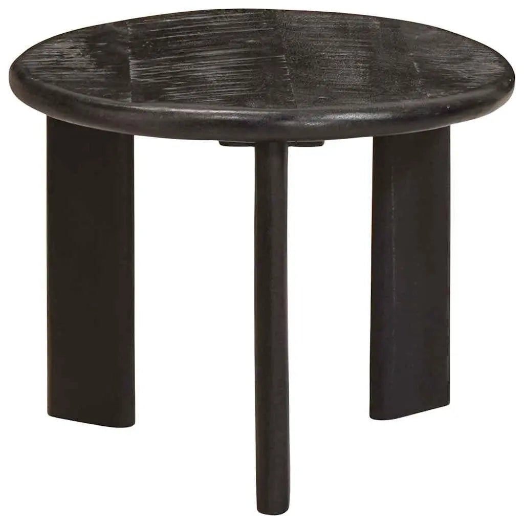 Tables Basses Gigognes 2 Pcs Blanc Bois De Mangue Massif - www.minichezmoi.com