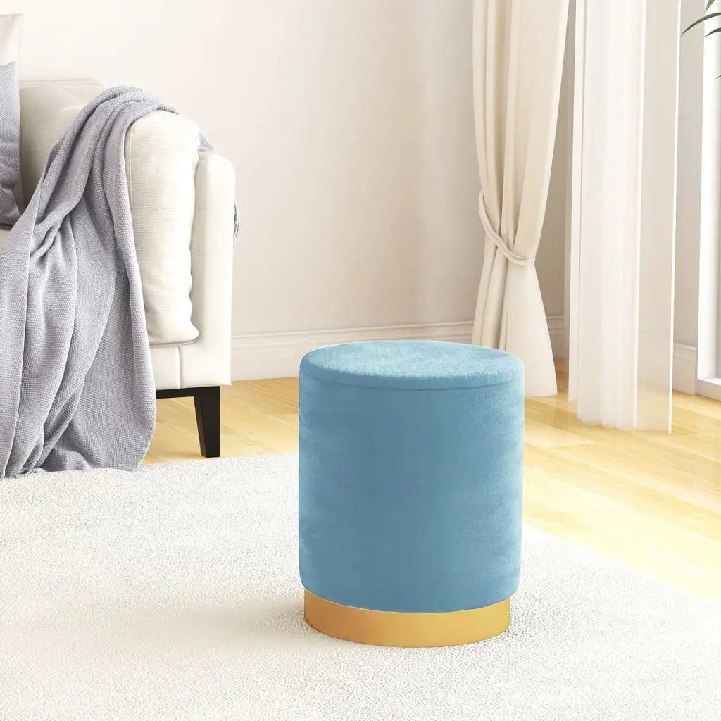 Tabouret De Rangement Rond 31 X 37 Cm - www.minichezmoi.com