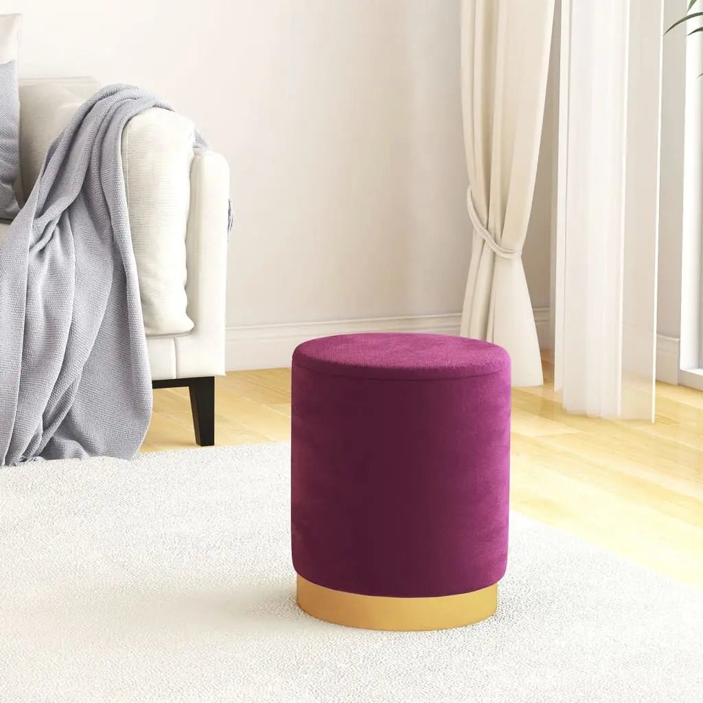 Tabouret De Rangement Rond 31 X 37 Cm - www.minichezmoi.com
