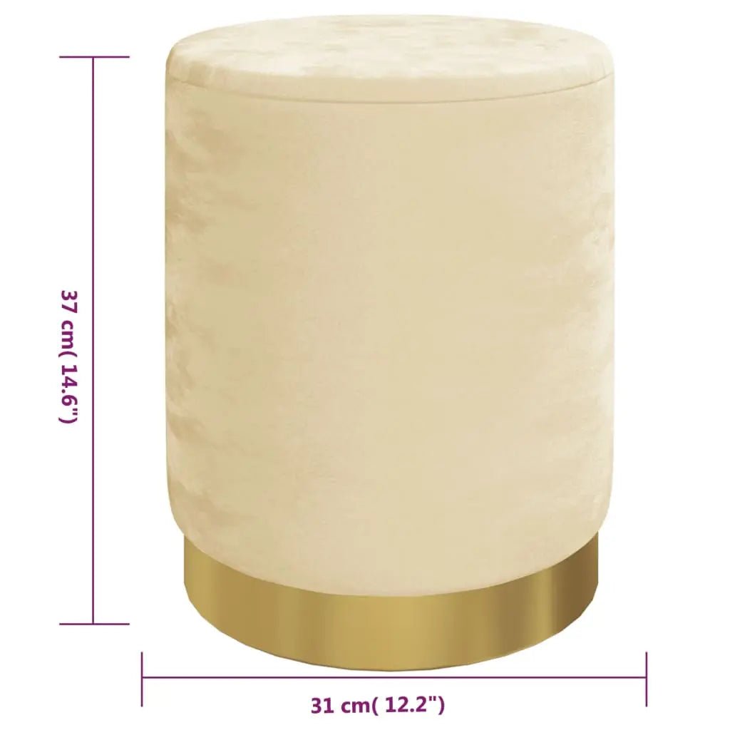 Tabouret De Rangement Rond 31 X 37 Cm - www.minichezmoi.com