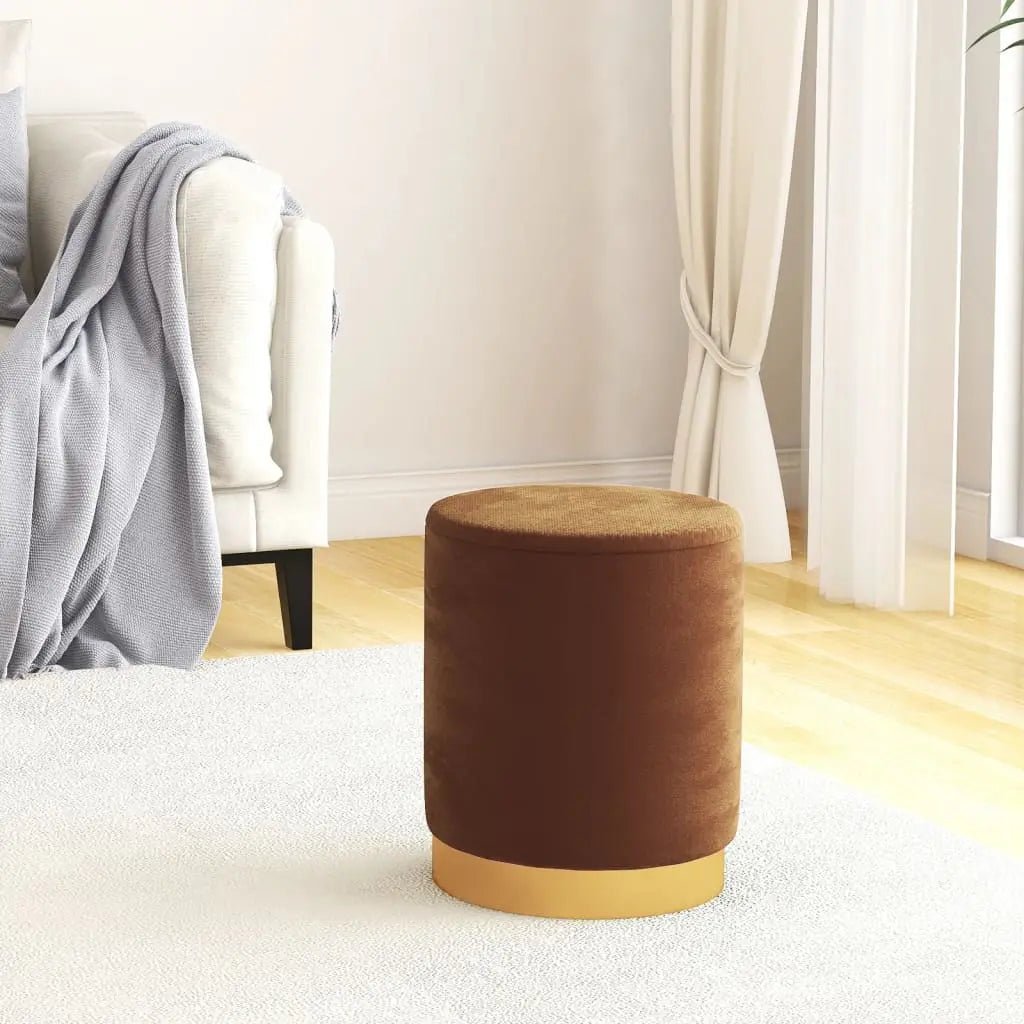 Tabouret De Rangement Rond 31 X 37 Cm - www.minichezmoi.com