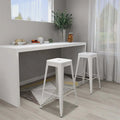 Tabourets De Bar Empilables Lot De 2 Métal - www.minichezmoi.com