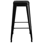Tabourets De Bar Empilables Lot De 2 Métal - www.minichezmoi.com