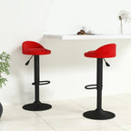 Tabourets De Bar Lot De 2 Velours - www.minichezmoi.com