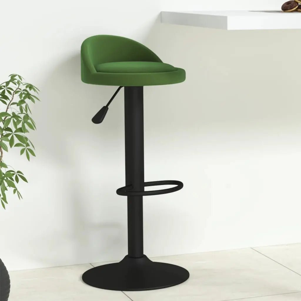 Tabourets De Bar Lot De 2 Velours - www.minichezmoi.com