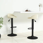 Tabourets De Bar Lot De 2 Velours - www.minichezmoi.com
