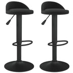 Tabourets De Bar Lot De 2 Velours - www.minichezmoi.com