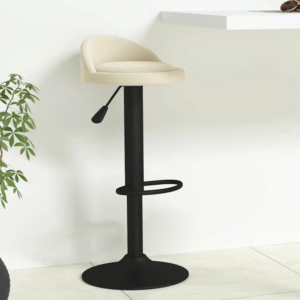 Tabourets De Bar Lot De 2 Velours - www.minichezmoi.com